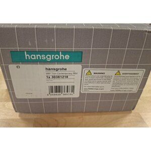 Hansgrohe Shower Trim WIP Contemporary PBV Chrome 30381218